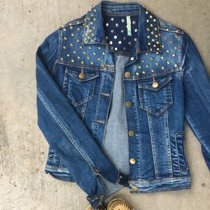 Studded Denim Jacket